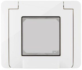 VIMAR 09912.01 IP55 Капак с винтове 2M бял VMAR NEVE UP