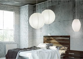 Бял абажур ø 40 cm Paper – Trio