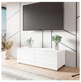 Шкаф за телевизор CALABRINI 37x100 см бял