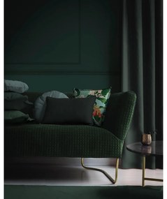 Тъмнозелена кадифена възглавница Dark, 50 x 35 cm - Velvet Atelier
