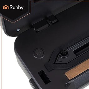 Вакуумна машина за запечатване на храна RUHHY 80 kPa,  Вграден нож, 10 торбички