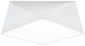 Бяло осветително тяло за таван 35x35 cm Koma – Nice Lamps