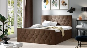 Тапицирано легло Sky lux-Kafe-200 x 200