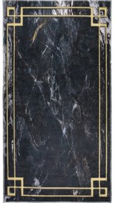 Тъмно сив килим за миене 150x80 cm - Vitaus