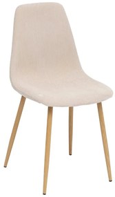 Трапезен стол atmosphera Roka, Корд - Бежов