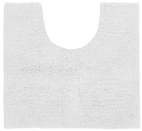 Бяла постелка за баня 50x45 cm Riva - Tiseco Home Studio