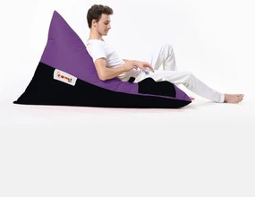 Градински пуф Pyramid Large Double Color Bed Pouf, цвят Лилав