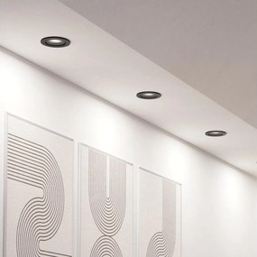 Eglo 902287 - Комплект от 3 димируеми вградени LED RGBW осветителни тела SALICETO-Z, LED/4,7W/230V, черни