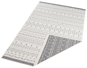 Сив и кремав килим на открито , 150 x 80 cm Kuba - NORTHRUGS