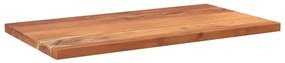 370985 vidaXL Плот за маса, 110x50x3,8 см, правоъгълен, акация масив