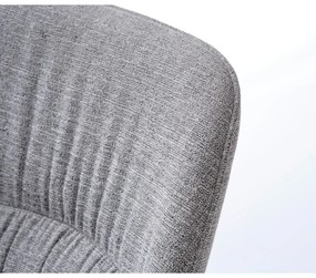 Сиви трапезни столове в комплект от 2 броя Meridian - Unique Furniture