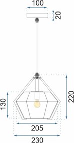 Пендел Diament Blue APP452-1CP