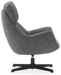 Сиво кресло Odette – Marckeric