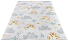 Светлосив детски килим 160x235 cm Rainbow - Hanse Home