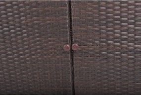 Градинска маса от изкуствен ратан 90x50 cm Padua – Garden Pleasure