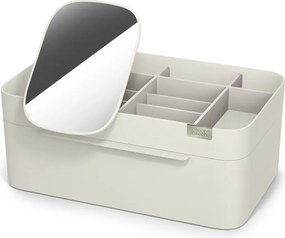 Бежов пластмасов органайзер за баня за козметика Viva – Joseph Joseph