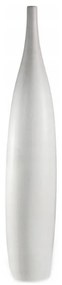 Бяла керамична ваза, 70 см