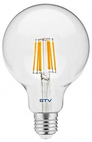 Топла бяла крушка с нажежаема жичка E27, 8 W – GTV