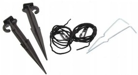 Коледни надуваеми джинджифилови меденки LED 150 см