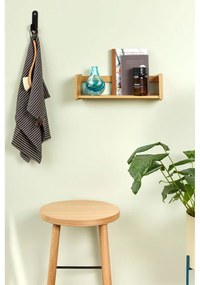 Стенен рафт от дъб Nomad - Hübsch