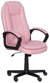 Президентски офис стол Sonata Blum 6682-1, розов