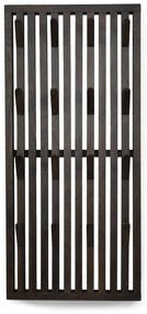 Тъмнокафяв панел за окачване от масивен дъб 46x100x8 cm Parco – Spinder Design