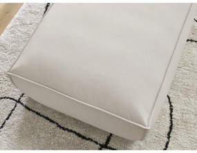 Бежова табуретка от изкуствена кожа Boheme – Bobochic Paris