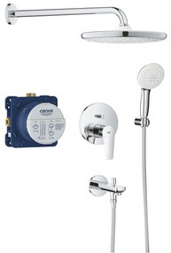 BauEdge Комплект душ гарнитура за вграждане с Tempesta 250