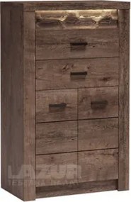 Комод Индианаполис с 2 врати и 6 чекмеджета