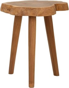 Стол от масивно тиково дърво в естествен цвят Budut – Mauro Ferretti