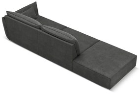 Сив шезлонг (десен ъгъл) Vanda – Mazzini Sofas