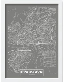 Картина 40x55 cm Bratislava – Wallity