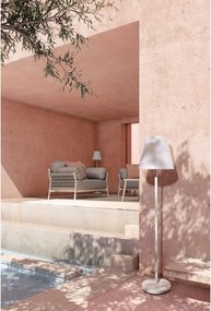 LED стоящо външно осветително тяло с дистанционно управление/с високоговорител със соларен панел/с USB ø 34 cm Solar – Bizzotto