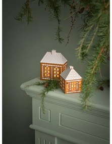 Керамичен свещник за чаена свещ Gingerbread Lighthouse – Kähler Design