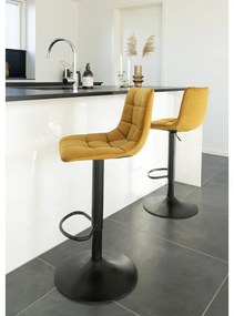 Жълти бар столове в комплект от 2 броя 88 см Middelfart - House Nordic