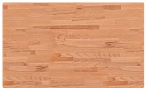 3188896 vidaXL Плот за маса 100x60x2,5 см правоъгълен масивен бук