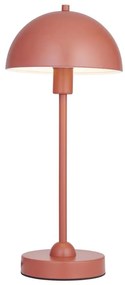 Endon 98496 - Настолна лампа SAROMA 1xE14/7W/230V в цвят тухла