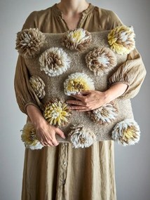 Декоративна възглавница със смес от вълна 50x50 cm Somma – Bloomingville