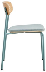 Зелени/естествени трапезни столове в комплект 2 бр. Adriana – Marckeric