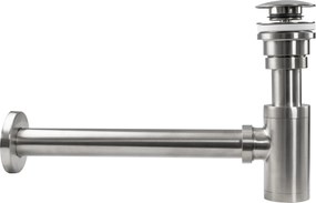Сифон REA BRUSH NICKLE INOX