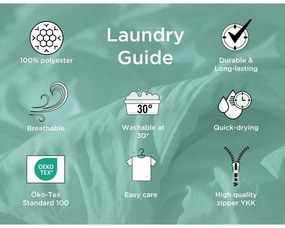 Синьо единично детско спално бельо от микрофибър 140x200 cm Sonic – Jerry Fabrics