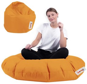 Градински пуф Iyzi 100 Cushion Pouf, цвят Оранжев