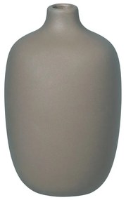 Сива керамична ваза, височина 12 cm Ceola - Blomus