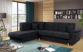 Разтегателен ъглов диван + клик-клак механизъм Принцес Премиум