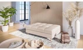 Кремава табуретка за крака Ariella - Ropez