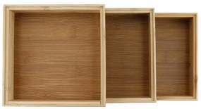 Бамбукови органайзери за чекмеджета в комплект от 3 Copco - Kitchen Craft