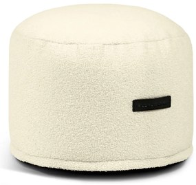 Кафяв пуф от букле Mini – SLOWDOWN