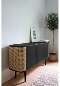 Нисък дъбов скрин в кафяво-бежово 150x75 cm Treasures - UMAGE