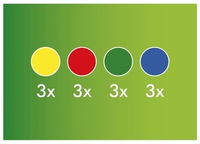 Комплект от 12 топки - Hubelino