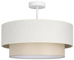 Плафониера NATIA 1xE27/60W/230V кремава